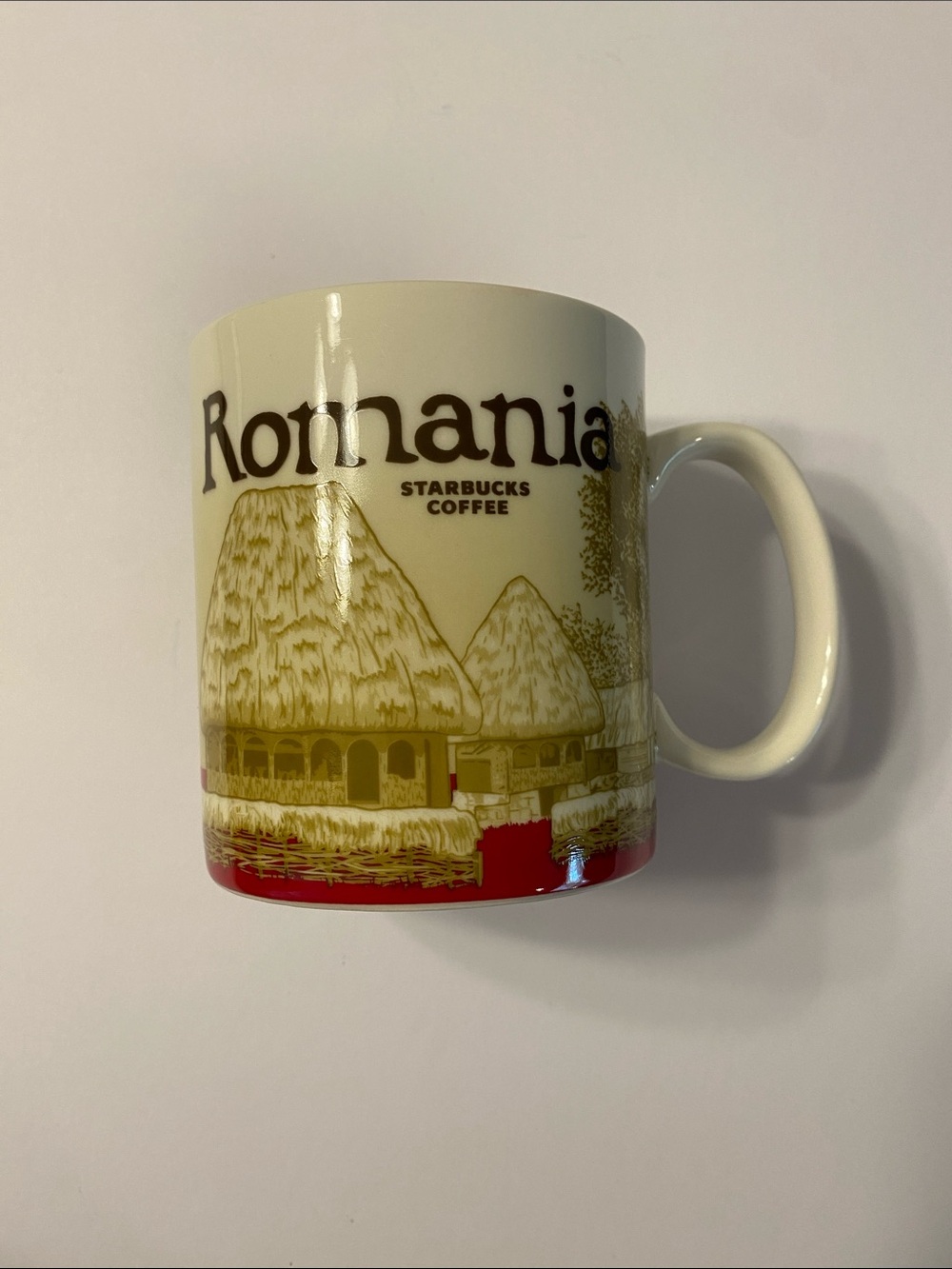 Starbucks Romania Global Icon
Collector Series Ceramic Coffee Mug
Cup 16 oz